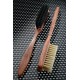 Brosse trépointe pour chaussures en cuir