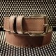 Ceinture en cuir Camel