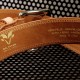 Ceinture en cuir Camel